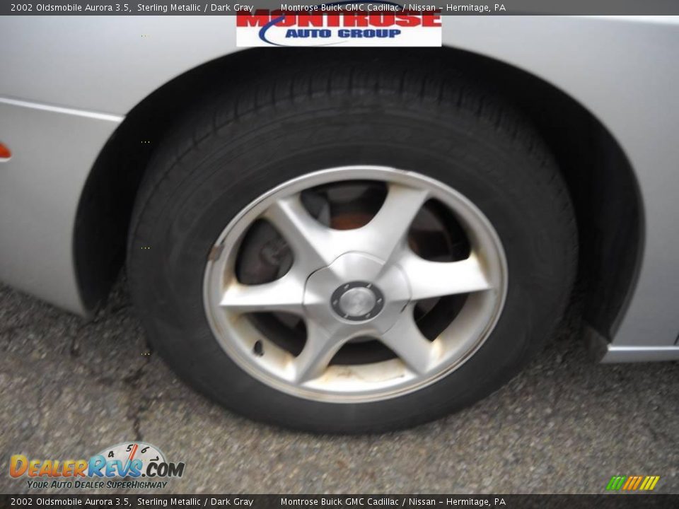 2002 Oldsmobile Aurora 3.5 Sterling Metallic / Dark Gray Photo #19