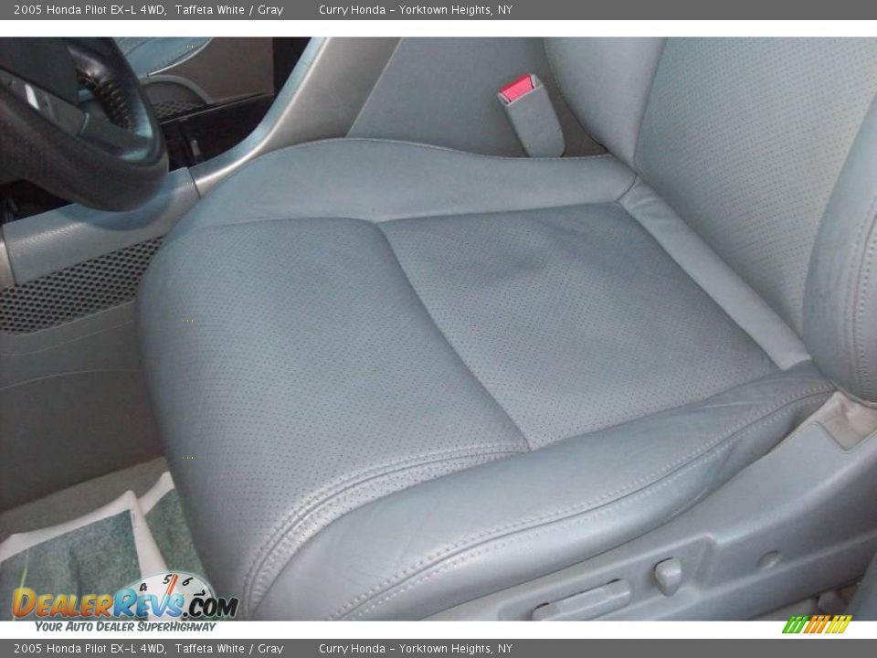 2005 Honda Pilot EX-L 4WD Taffeta White / Gray Photo #6