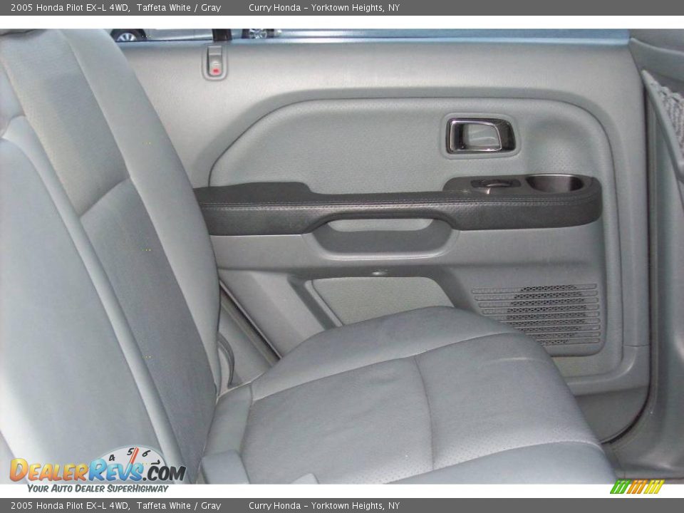 2005 Honda Pilot EX-L 4WD Taffeta White / Gray Photo #14