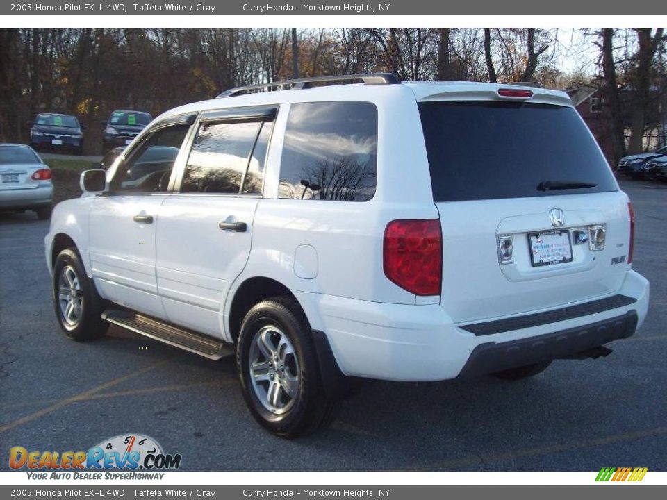 2005 Honda Pilot EX-L 4WD Taffeta White / Gray Photo #22