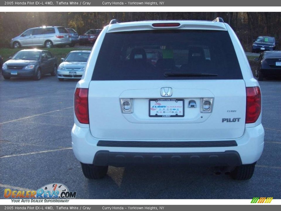 2005 Honda Pilot EX-L 4WD Taffeta White / Gray Photo #23