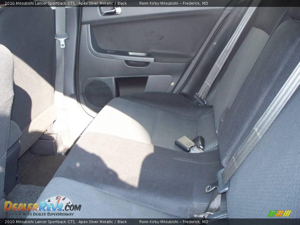 2010 Mitsubishi Lancer Sportback GTS Apex Silver Metallic / Black Photo #17