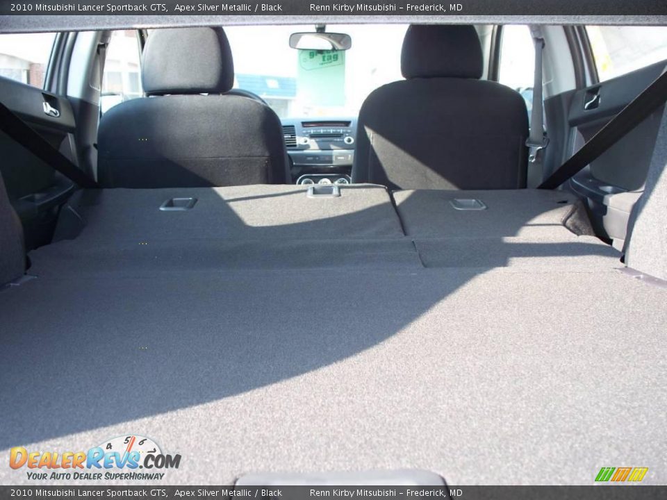 2010 Mitsubishi Lancer Sportback GTS Apex Silver Metallic / Black Photo #19
