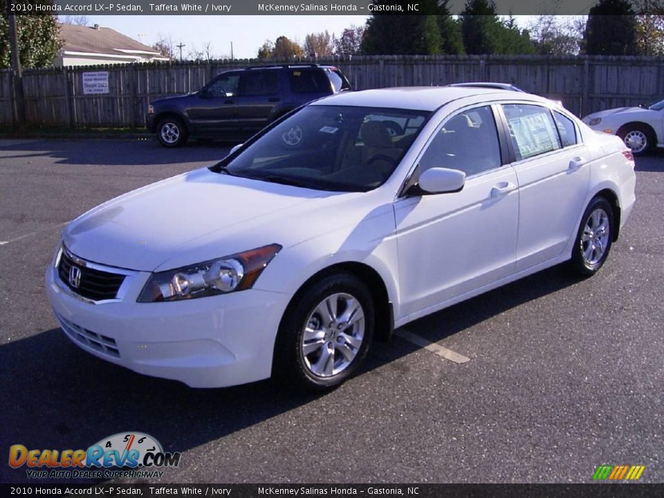 2010 Honda Accord LX-P Sedan Taffeta White / Ivory Photo #1