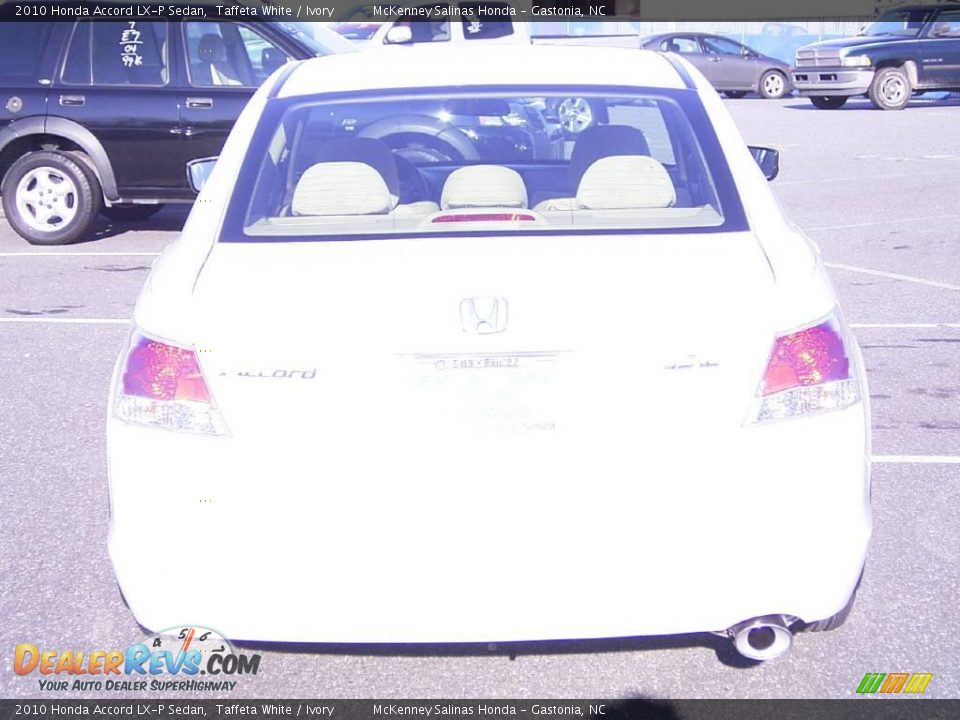 2010 Honda Accord LX-P Sedan Taffeta White / Ivory Photo #3