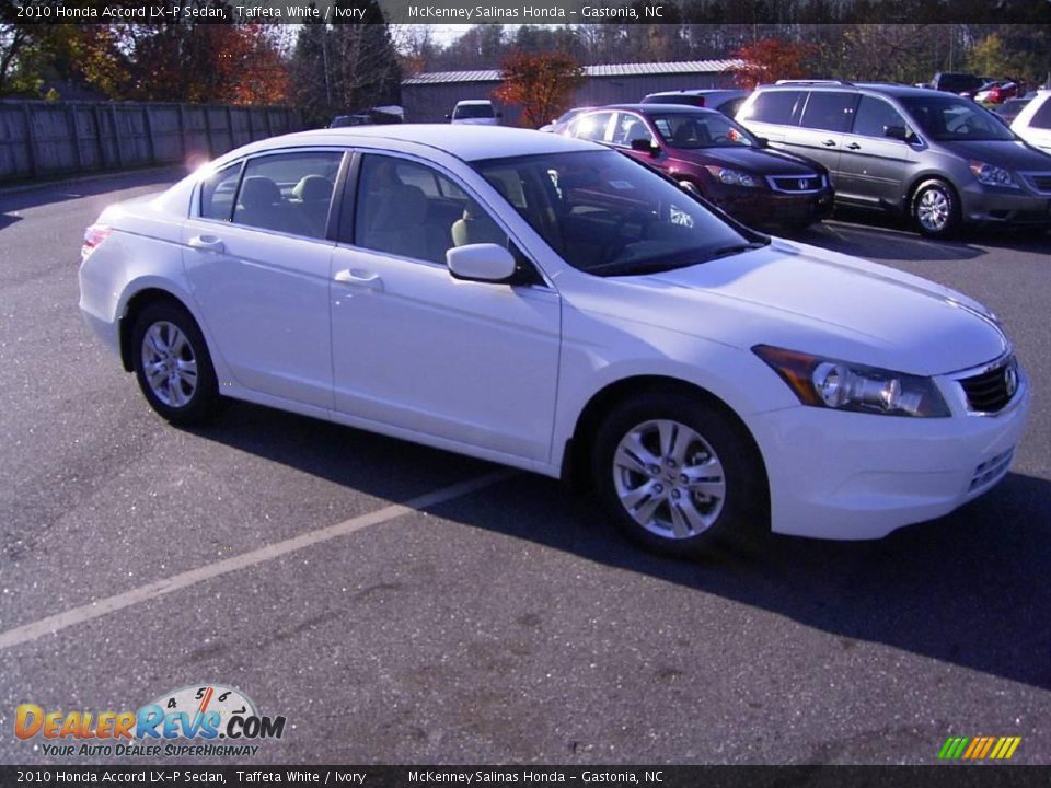 2010 Honda Accord LX-P Sedan Taffeta White / Ivory Photo #5