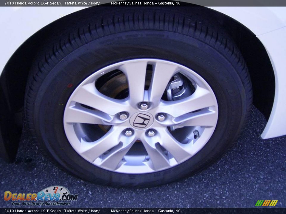 2010 Honda Accord LX-P Sedan Taffeta White / Ivory Photo #18