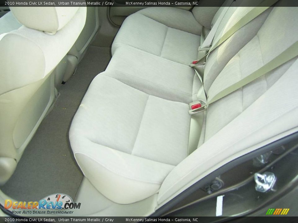 2010 Honda Civic LX Sedan Urban Titanium Metallic / Gray Photo #12
