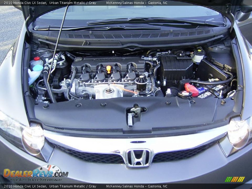 2010 Honda Civic LX Sedan Urban Titanium Metallic / Gray Photo #20