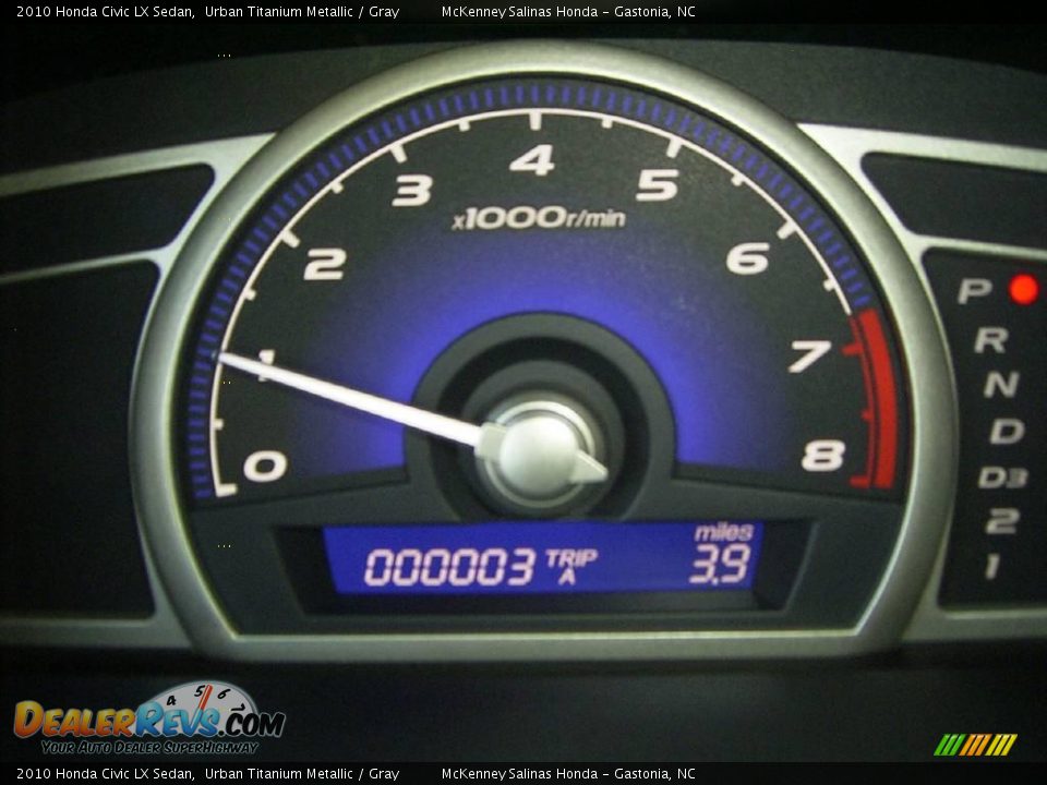 2010 Honda Civic LX Sedan Urban Titanium Metallic / Gray Photo #27