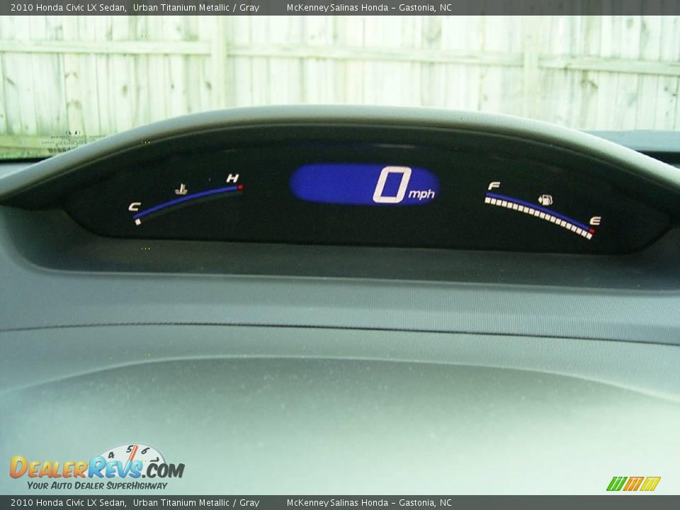 2010 Honda Civic LX Sedan Urban Titanium Metallic / Gray Photo #28