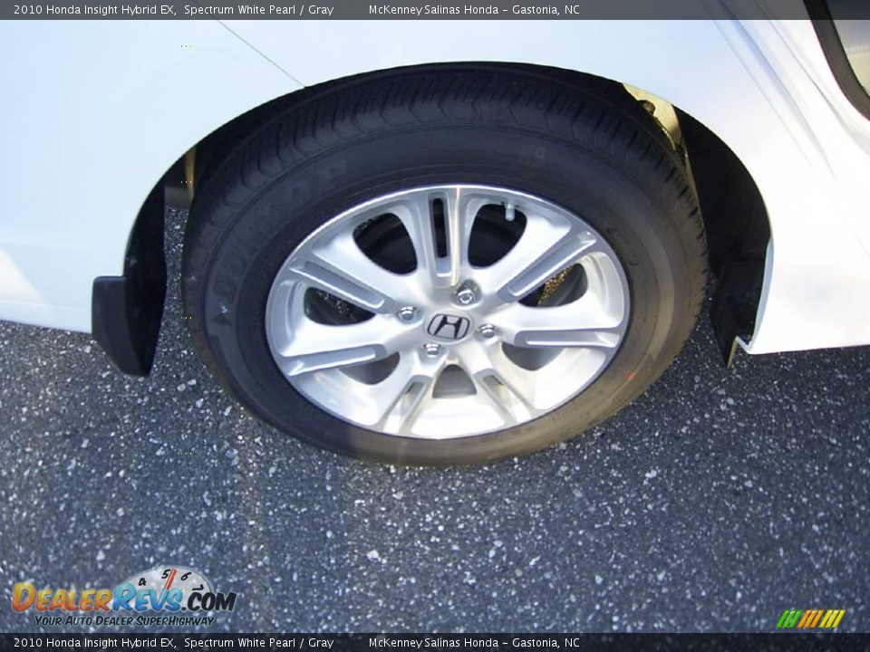 2010 Honda Insight Hybrid EX Spectrum White Pearl / Gray Photo #16