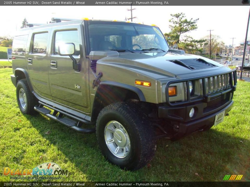 2005 Hummer H2 SUV Desert Sand Metallic / Wheat Photo #4