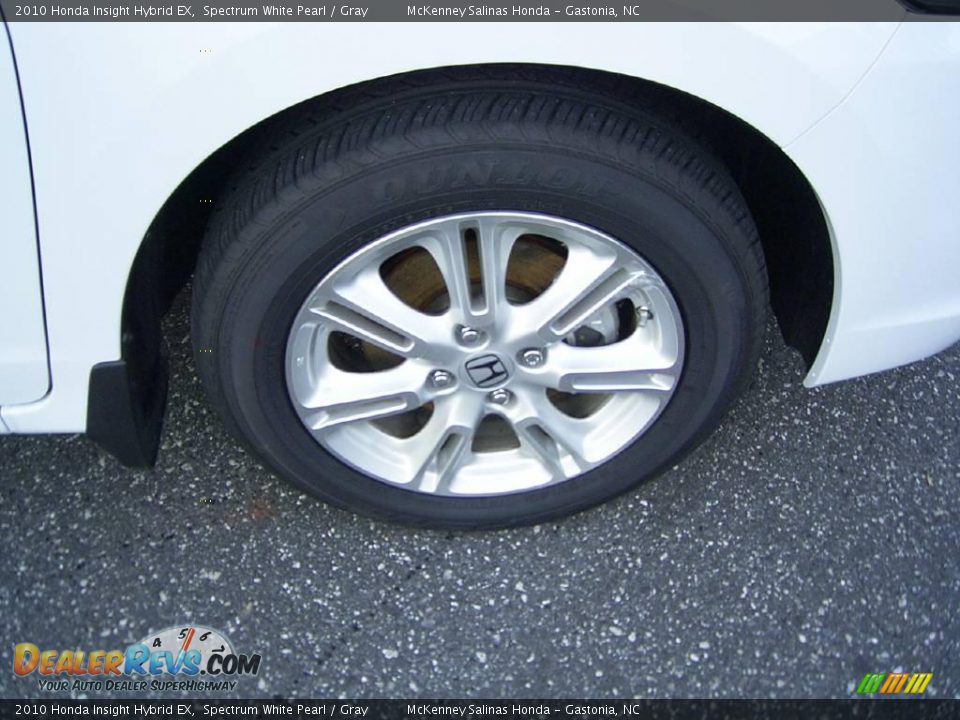 2010 Honda Insight Hybrid EX Spectrum White Pearl / Gray Photo #20