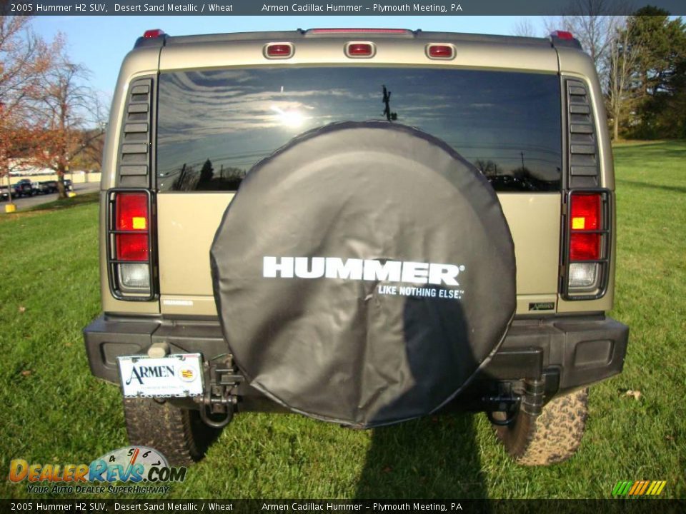 2005 Hummer H2 SUV Desert Sand Metallic / Wheat Photo #7