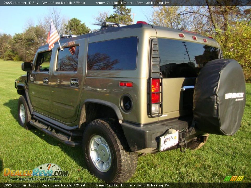 2005 Hummer H2 SUV Desert Sand Metallic / Wheat Photo #8