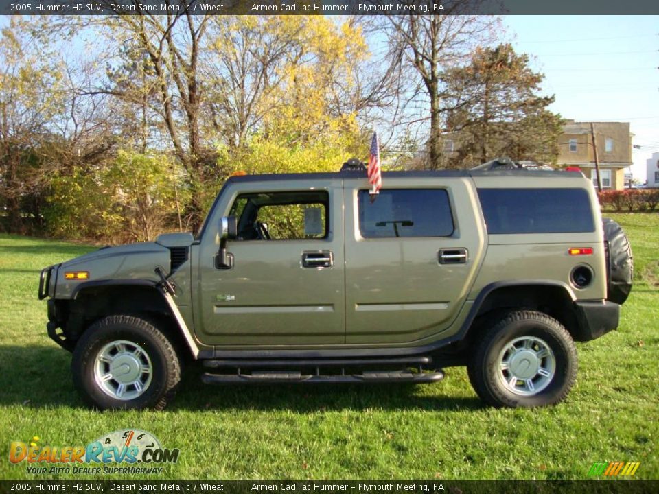 2005 Hummer H2 SUV Desert Sand Metallic / Wheat Photo #9