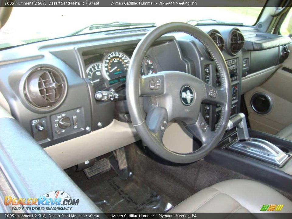 2005 Hummer H2 SUV Desert Sand Metallic / Wheat Photo #10