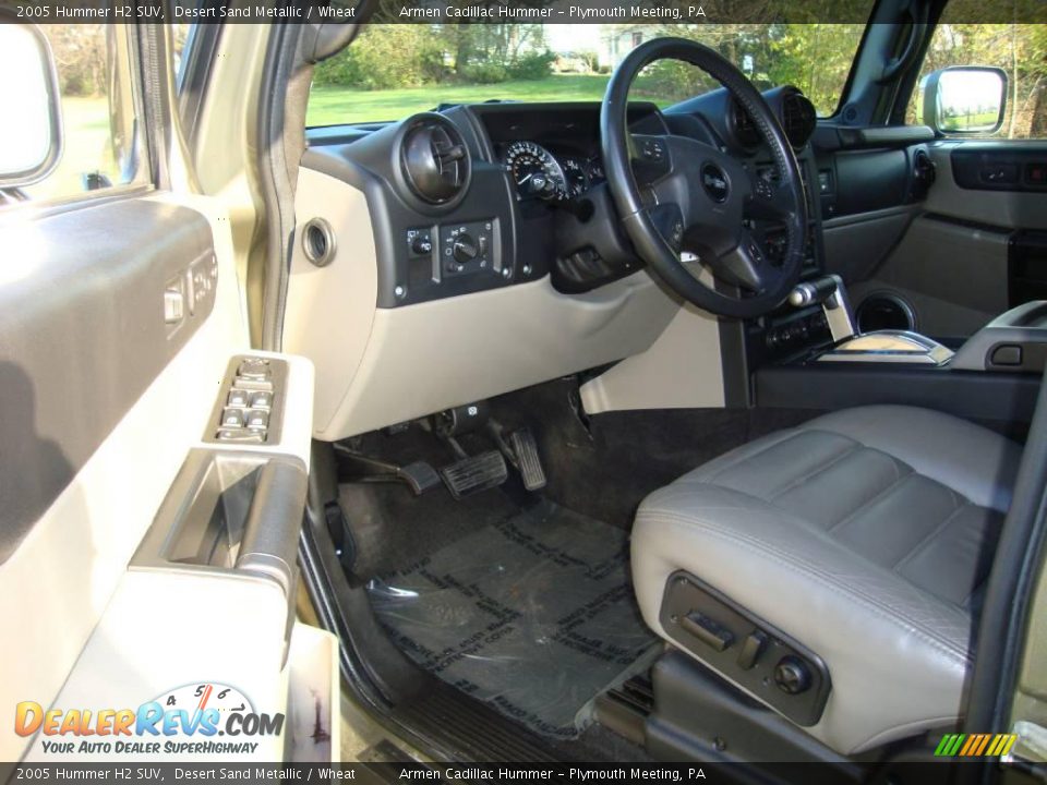 2005 Hummer H2 SUV Desert Sand Metallic / Wheat Photo #11