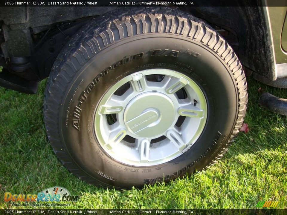 2005 Hummer H2 SUV Desert Sand Metallic / Wheat Photo #26
