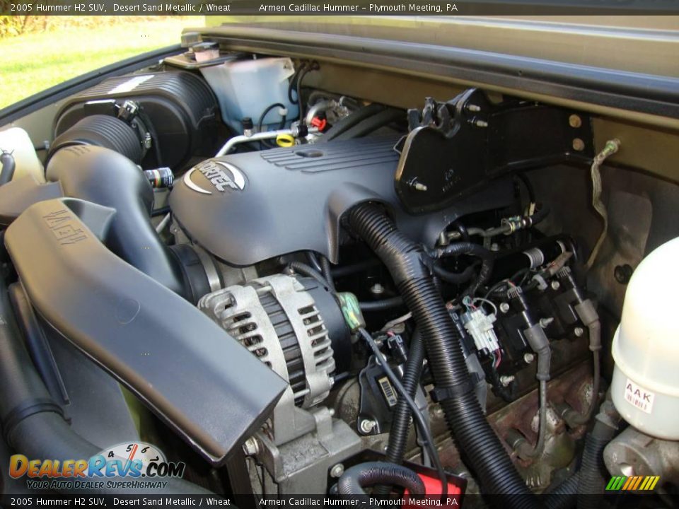 2005 Hummer H2 SUV Desert Sand Metallic / Wheat Photo #28