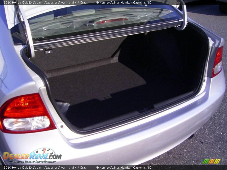 2010 Honda Civic LX Sedan Alabaster Silver Metallic / Gray Photo #15
