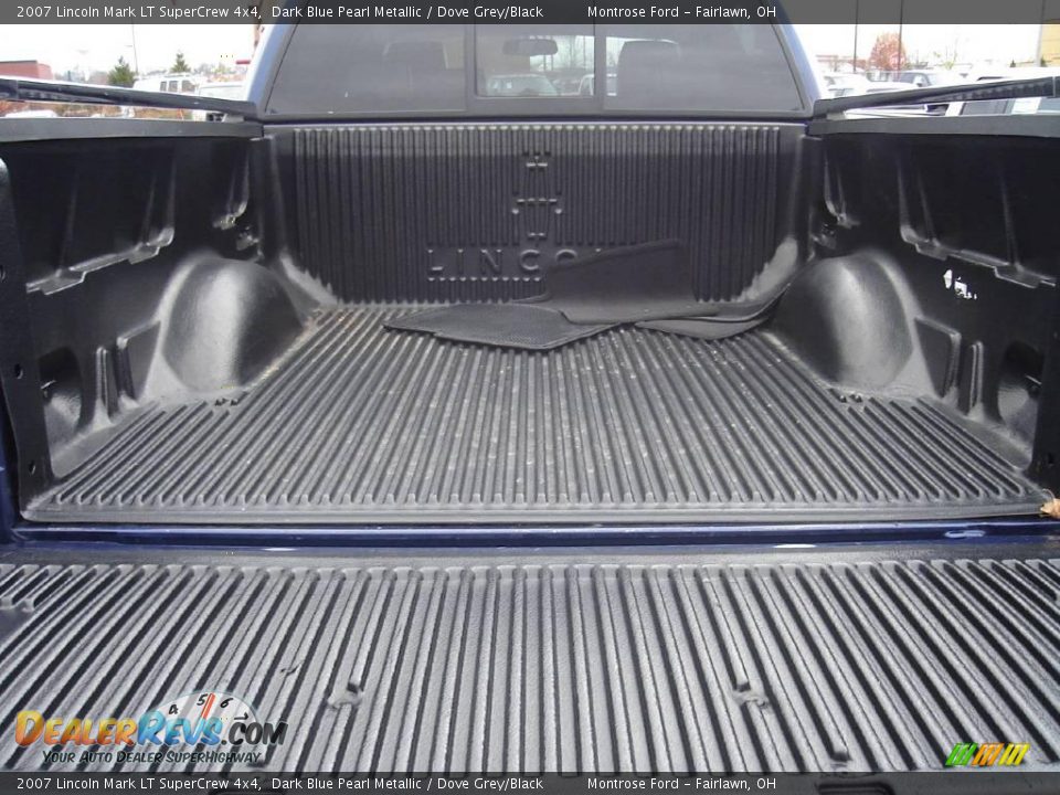 2007 Lincoln Mark LT SuperCrew 4x4 Dark Blue Pearl Metallic / Dove Grey/Black Photo #16