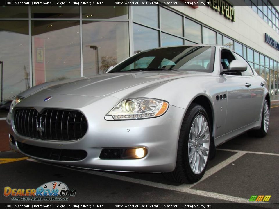 2009 Maserati Quattroporte Grigio Touring (Silver) / Nero Photo #1