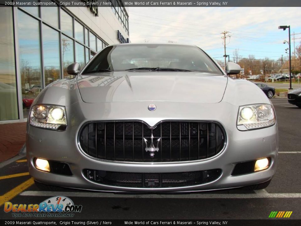 2009 Maserati Quattroporte Grigio Touring (Silver) / Nero Photo #2