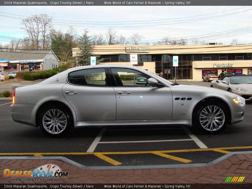 2009 Maserati Quattroporte Grigio Touring (Silver) / Nero Photo #4