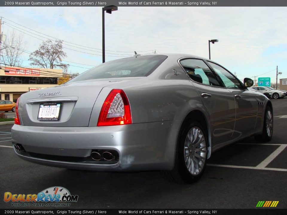 2009 Maserati Quattroporte Grigio Touring (Silver) / Nero Photo #5