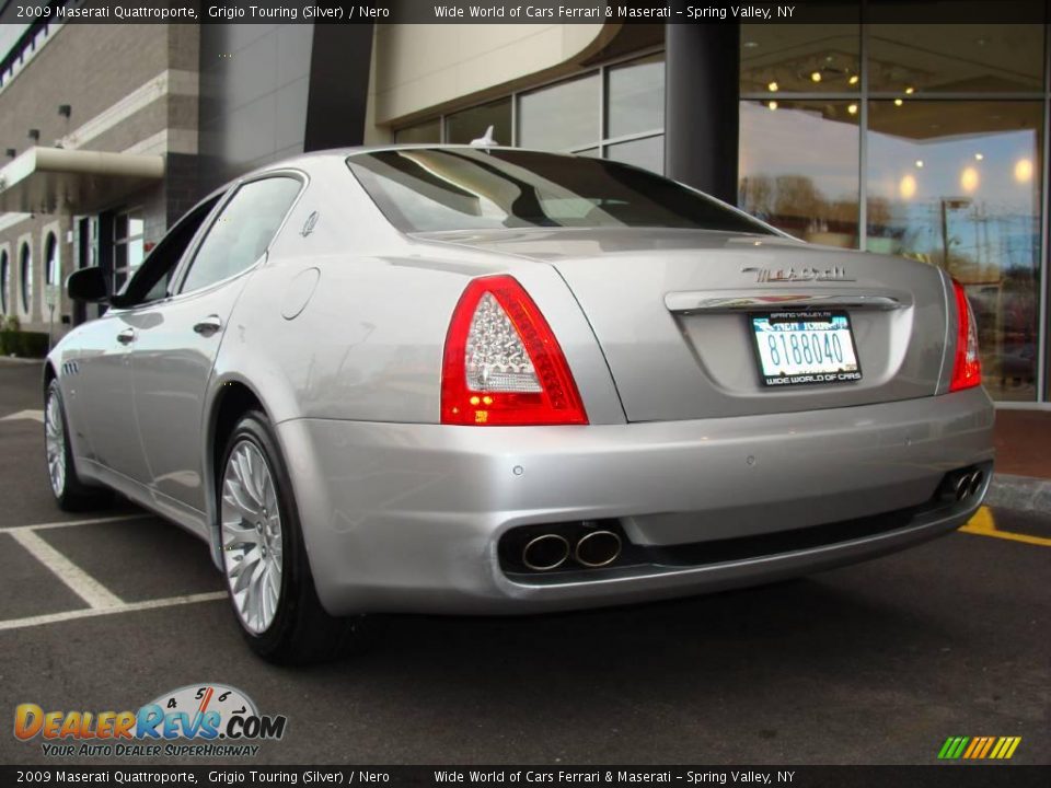 2009 Maserati Quattroporte Grigio Touring (Silver) / Nero Photo #7