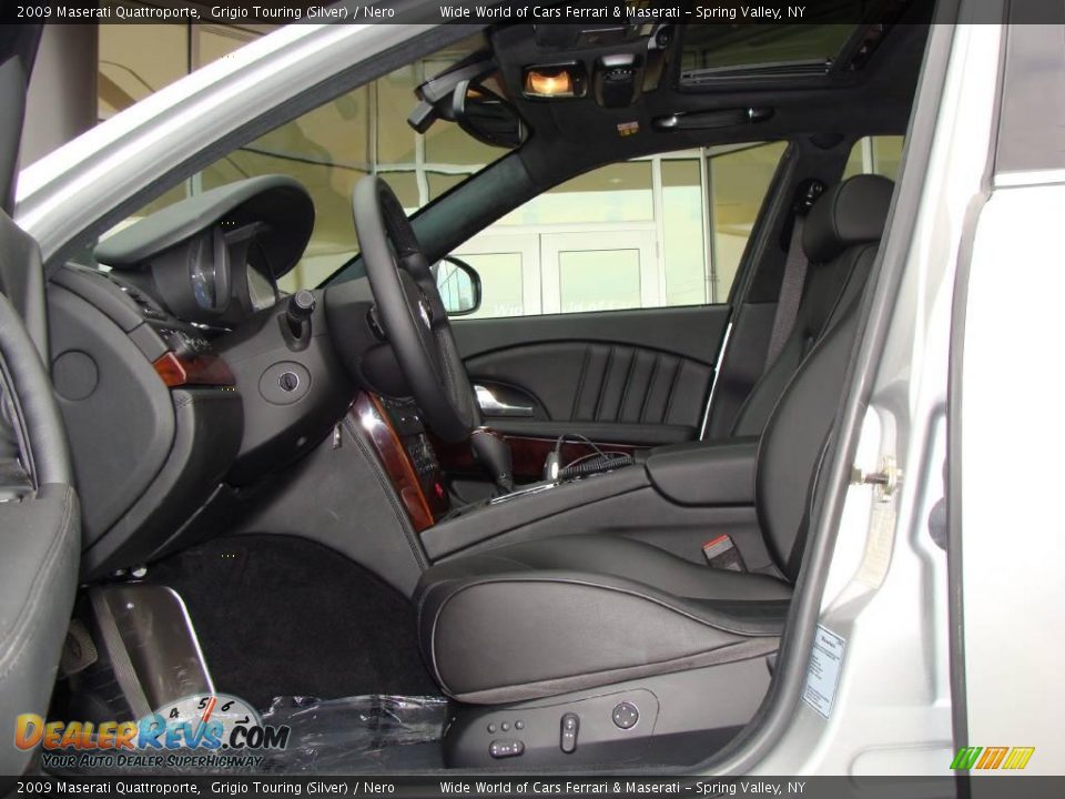 2009 Maserati Quattroporte Grigio Touring (Silver) / Nero Photo #9