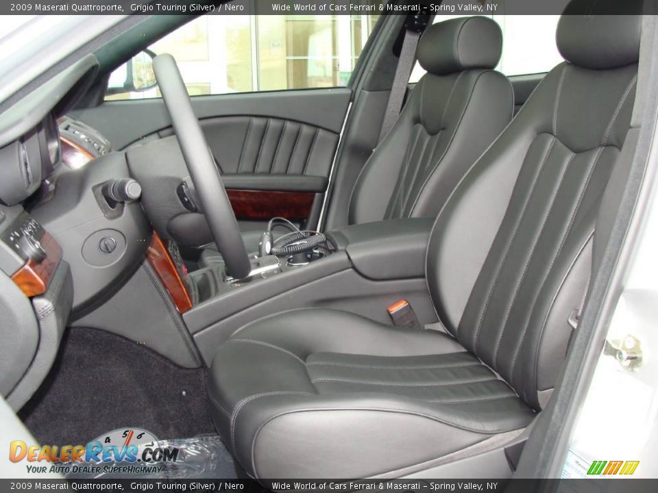 2009 Maserati Quattroporte Grigio Touring (Silver) / Nero Photo #12