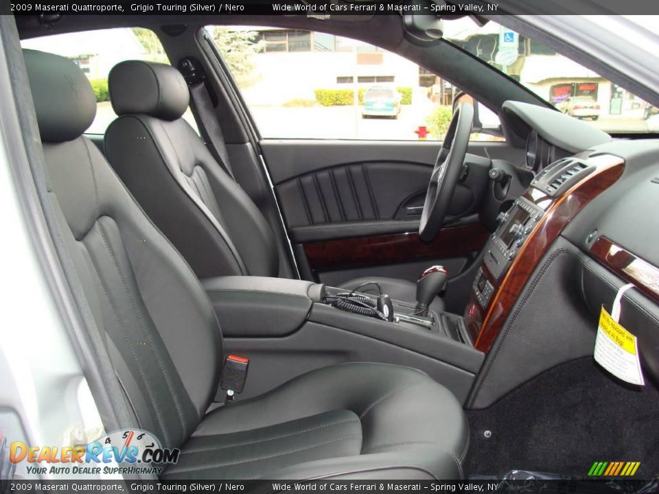 2009 Maserati Quattroporte Grigio Touring (Silver) / Nero Photo #13