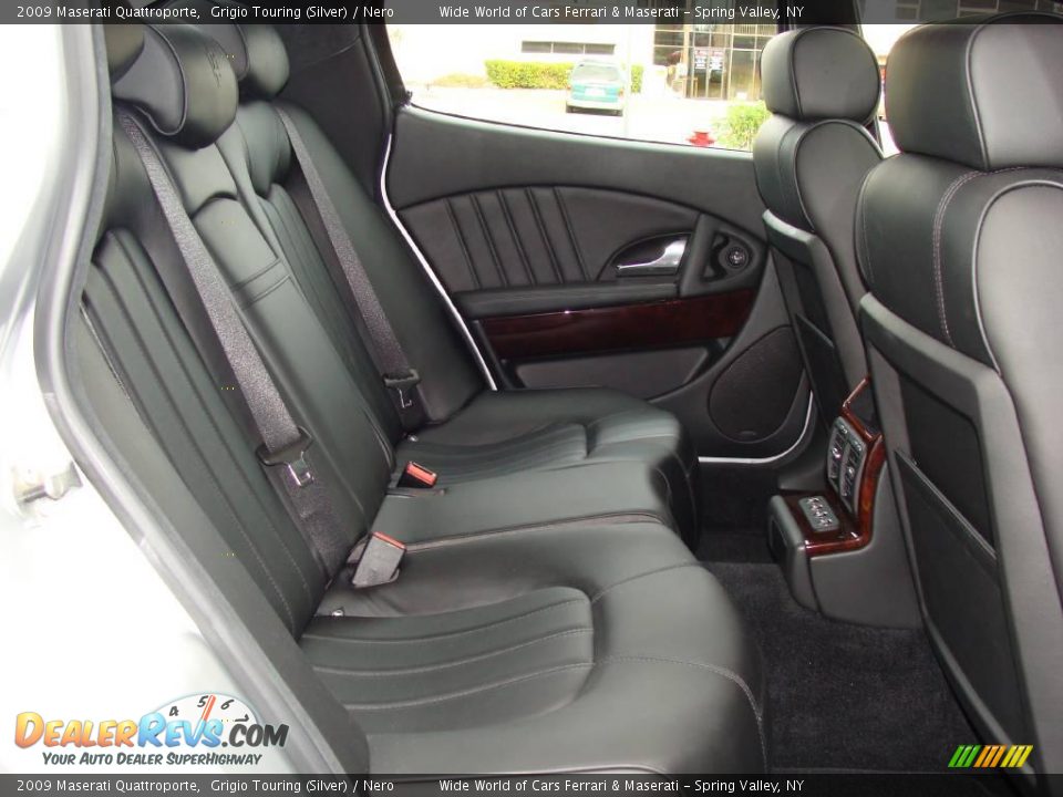 2009 Maserati Quattroporte Grigio Touring (Silver) / Nero Photo #14