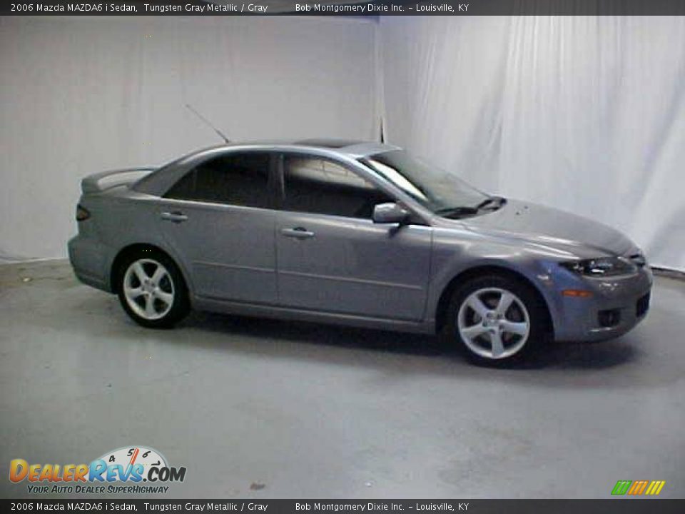 2006 Mazda MAZDA6 i Sedan Tungsten Gray Metallic / Gray Photo #1