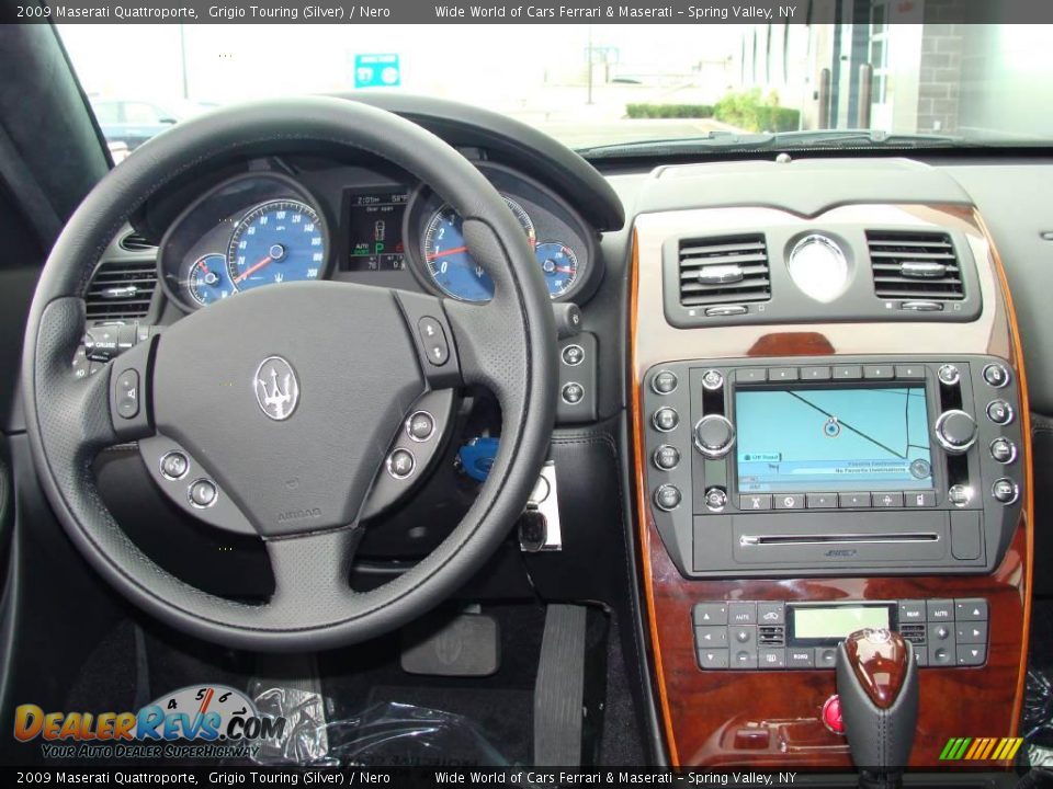 2009 Maserati Quattroporte Grigio Touring (Silver) / Nero Photo #15