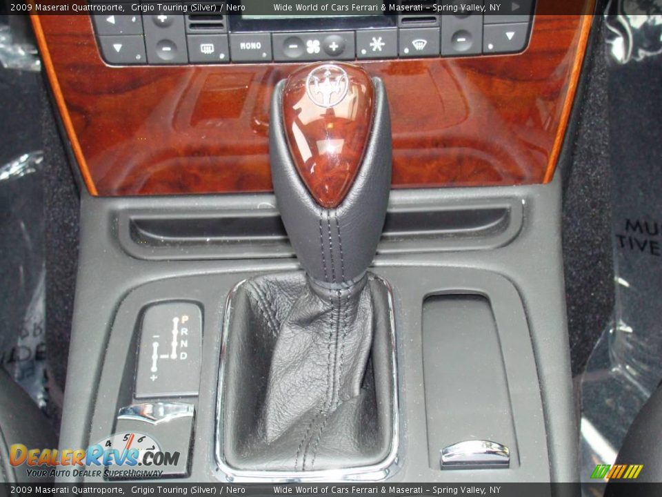 2009 Maserati Quattroporte Grigio Touring (Silver) / Nero Photo #17