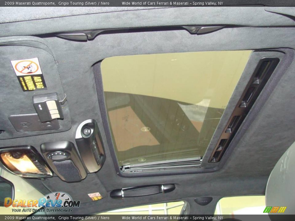 2009 Maserati Quattroporte Grigio Touring (Silver) / Nero Photo #19