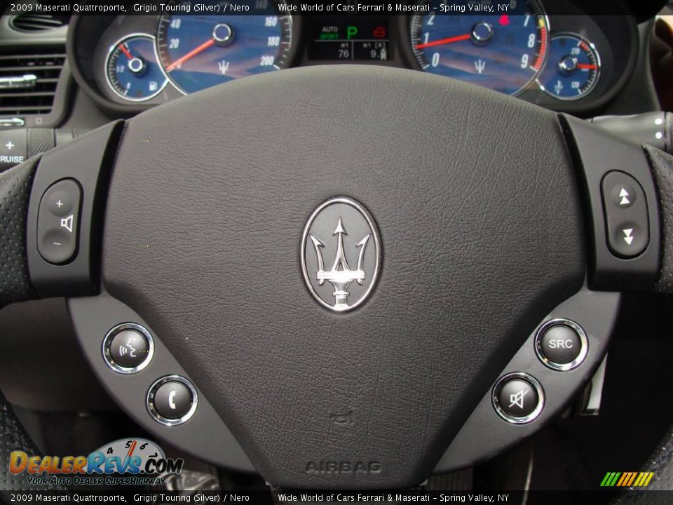 2009 Maserati Quattroporte Grigio Touring (Silver) / Nero Photo #20