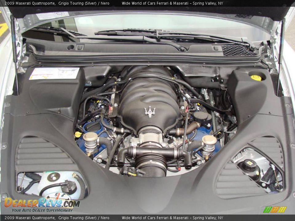 2009 Maserati Quattroporte Grigio Touring (Silver) / Nero Photo #23