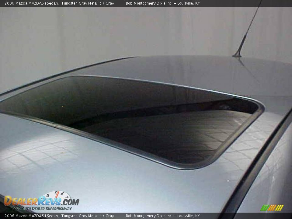 2006 Mazda MAZDA6 i Sedan Tungsten Gray Metallic / Gray Photo #8