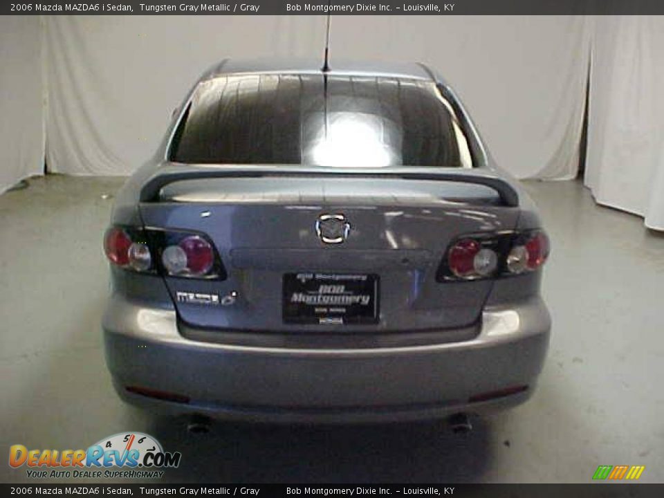2006 Mazda MAZDA6 i Sedan Tungsten Gray Metallic / Gray Photo #21
