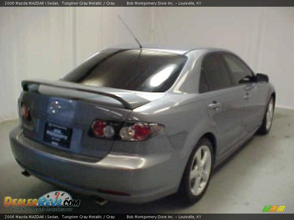 2006 Mazda MAZDA6 i Sedan Tungsten Gray Metallic / Gray Photo #24