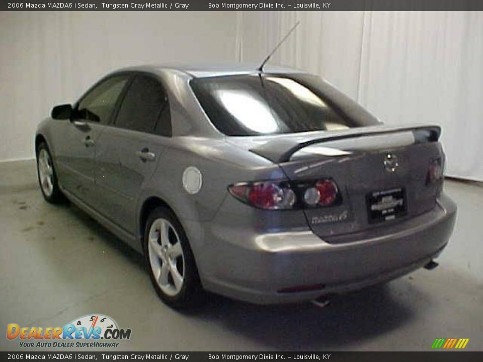 2006 Mazda MAZDA6 i Sedan Tungsten Gray Metallic / Gray Photo #25