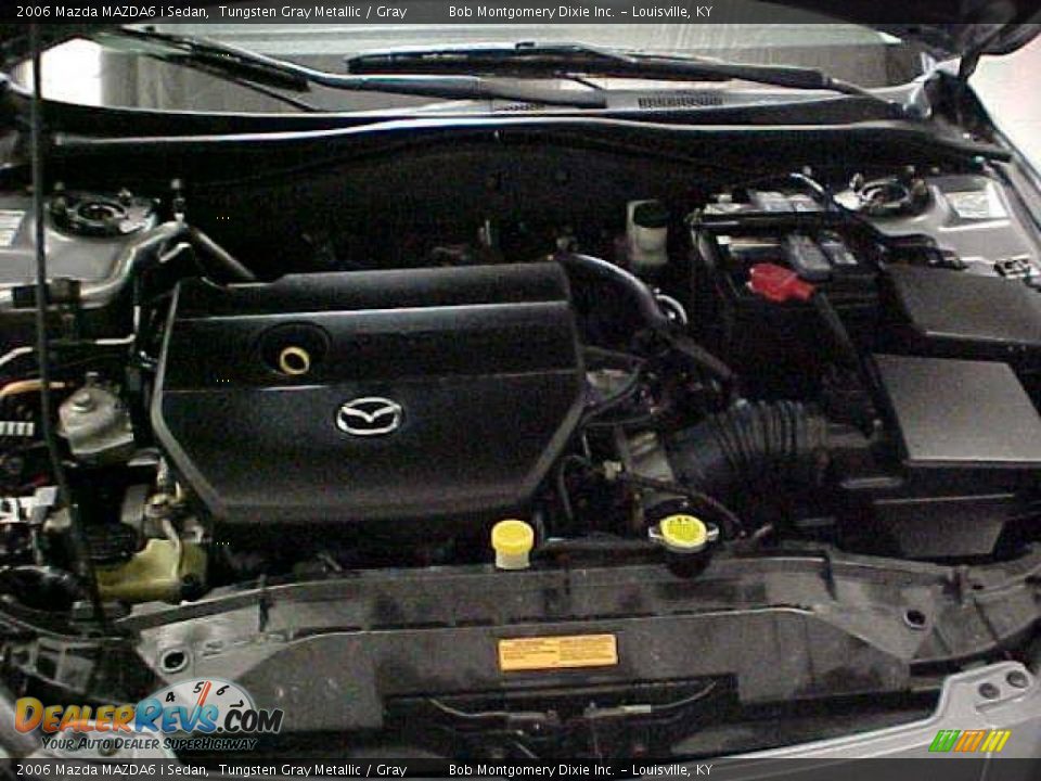 2006 Mazda MAZDA6 i Sedan Tungsten Gray Metallic / Gray Photo #26