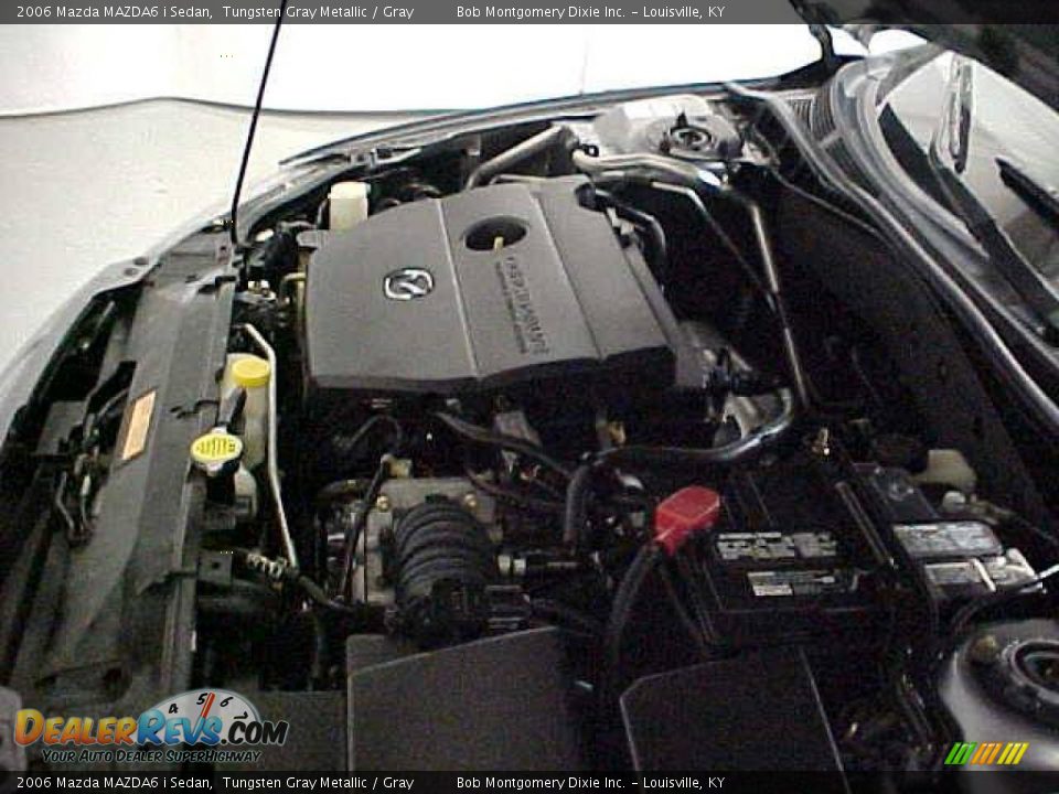 2006 Mazda MAZDA6 i Sedan Tungsten Gray Metallic / Gray Photo #27