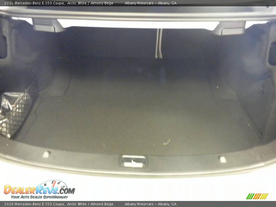 2010 Mercedes-Benz E 350 Coupe Arctic White / Almond Beige Photo #23