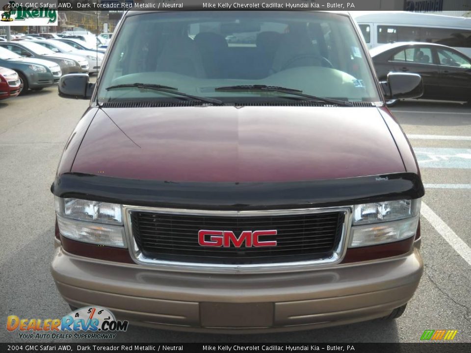 2004 GMC Safari AWD Dark Toreador Red Metallic / Neutral Photo #12